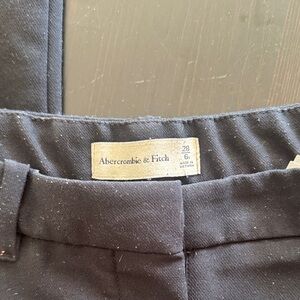 Abercrombie & Fitch Trousers Black Pants